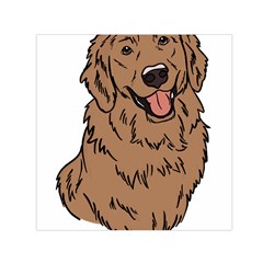 Golden Retriever T- Shirt A Golden Retriever T- Shirt Square Satin Scarf (30  X 30 )