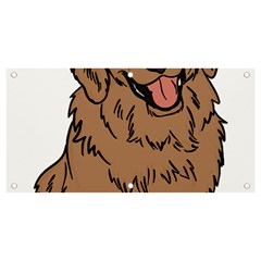 Golden Retriever T- Shirt A Golden Retriever T- Shirt Banner And Sign 4  X 2 