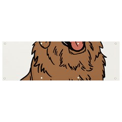 Golden Retriever T- Shirt A Golden Retriever T- Shirt Banner And Sign 9  X 3 