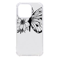 Butterfly T- Shirt Floral Butterfly T- Shirt Iphone 13 Pro Tpu Uv Print Case