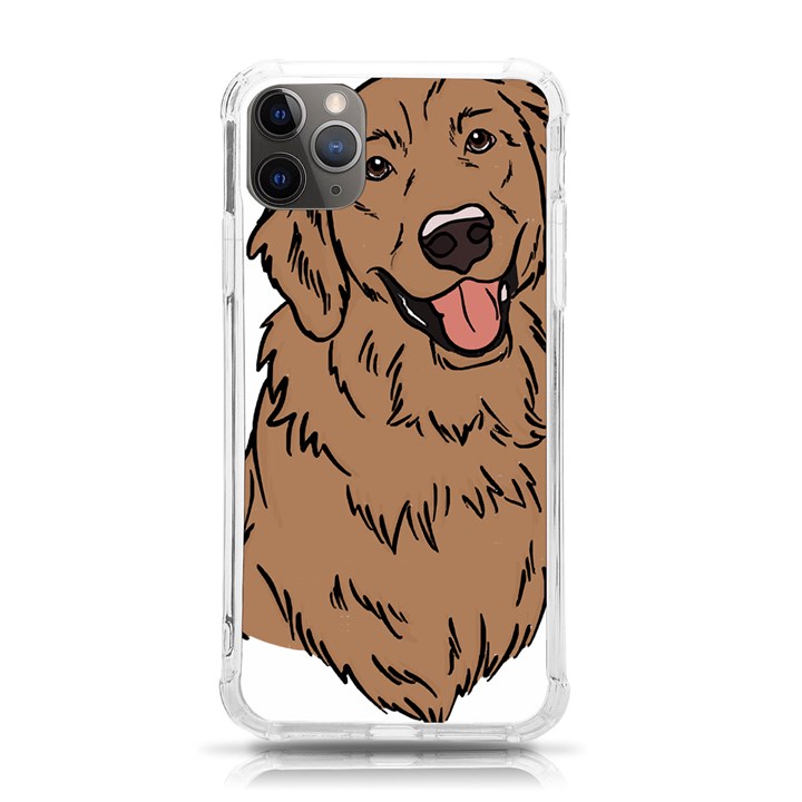 Golden Retriever T- Shirt A Golden Retriever T- Shirt iPhone 11 Pro Max 6.5 Inch TPU UV Print Case