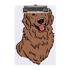 Golden Retriever T- Shirt A Golden Retriever T- Shirt A5 Acrylic Clipboard