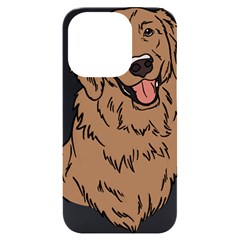 Golden Retriever T- Shirt A Golden Retriever T- Shirt Iphone 14 Pro Black Uv Print Case