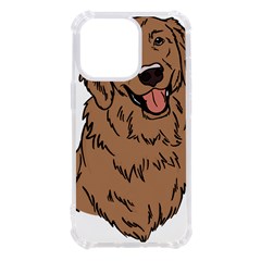 Golden Retriever T- Shirt A Golden Retriever T- Shirt Iphone 13 Pro Tpu Uv Print Case by ZUXUMI