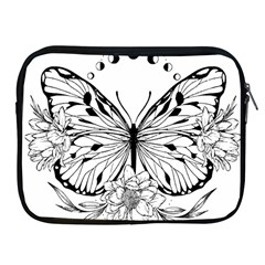 Butterfly T- Shirt Moon Butterfly T- Shirt Apple Ipad 2/3/4 Zipper Cases by JamesGoode