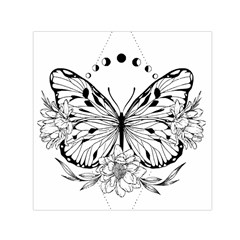 Butterfly T- Shirt Moon Butterfly T- Shirt Square Satin Scarf (30  X 30 ) by JamesGoode