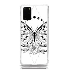 Butterfly T- Shirt Moon Butterfly T- Shirt Samsung Galaxy S20plus 6 7 Inch Tpu Uv Case by JamesGoode