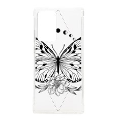 Butterfly T- Shirt Moon Butterfly T- Shirt Samsung Galaxy Note 20 Ultra Tpu Uv Case by JamesGoode