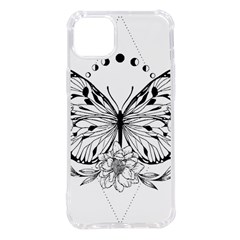 Butterfly T- Shirt Moon Butterfly T- Shirt Iphone 14 Plus Tpu Uv Print Case