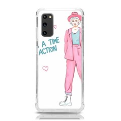 Girl Samsung Galaxy S20 6 2 Inch Tpu Uv Case by SychEva