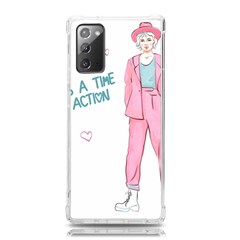 Girl Samsung Galaxy Note 20 Tpu Uv Case by SychEva