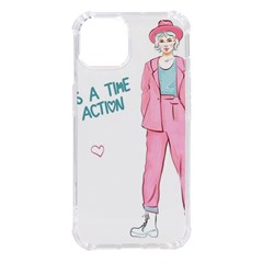 Girl Iphone 14 Tpu Uv Print Case by SychEva