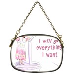 I Will Get Everything I Want Chain Purse (Two Sides) Front