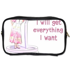 I Will Get Everything I Want Toiletries Bag (two Sides) by SychEva