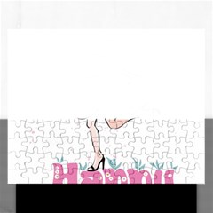 Happy Girl Rectangular Jigsaw Puzzl by SychEva