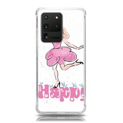 Happy Girl Samsung Galaxy S20 Ultra 6 9 Inch Tpu Uv Case by SychEva