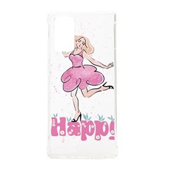 Happy Girl Samsung Galaxy Note 20 Tpu Uv Case by SychEva