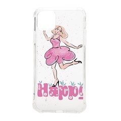 Happy Girl Iphone 11 Pro Max 6 5 Inch Tpu Uv Print Case by SychEva