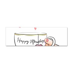 Happy Monday Sticker (bumper) by SychEva