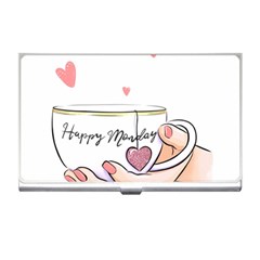 Happy Monday Business Card Holder by SychEva