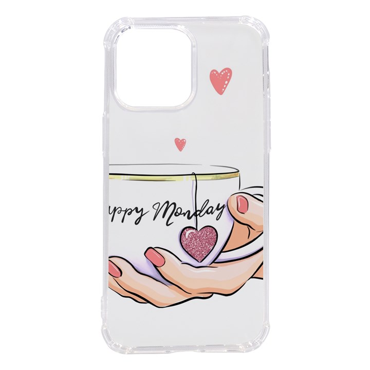 Happy Monday iPhone 14 Pro Max TPU UV Print Case