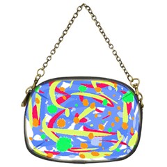 Abstact Pattern T- Shirt Abstact Pattern T- Shirt Chain Purse (one Side) by EnriqueJohnson