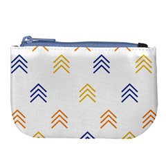 Abstract Arrow Pastel Pattern T- Shirt Abstract Arrow Pastel Pattern T- Shirt Large Coin Purse