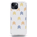 Abstract Arrow Pastel Pattern T- Shirt Abstract Arrow Pastel Pattern T- Shirt iPhone 14 TPU UV Print Case Front