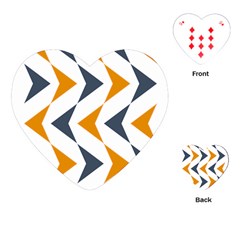 Abstract Arrow Pattern T- Shirt Abstract Arrow Pattern T- Shirt Playing Cards Single Design (heart)