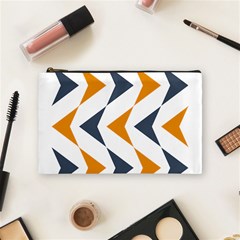 Abstract Arrow Pattern T- Shirt Abstract Arrow Pattern T- Shirt Cosmetic Bag (medium) by EnriqueJohnson