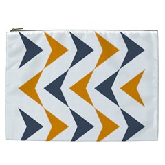 Abstract Arrow Pattern T- Shirt Abstract Arrow Pattern T- Shirt Cosmetic Bag (xxl) by EnriqueJohnson