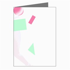 Abstract Art Design T- Shirt Abstract Illustration T- Shirt Greeting Cards (Pkg of 8)