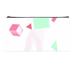 Abstract Art Design T- Shirt Abstract Illustration T- Shirt Pencil Case