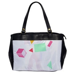 Abstract Art Design T- Shirt Abstract Illustration T- Shirt Oversize Office Handbag