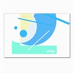 Abstract Art Design T- Shirt Abstract-1 T- Shirt Postcards 5  x 7  (Pkg of 10) Front