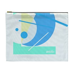 Abstract Art Design T- Shirt Abstract-1 T- Shirt Cosmetic Bag (xl)