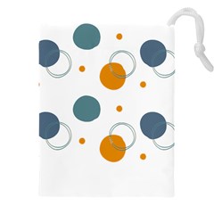 Abstract Circle Pastel Pattern T- Shirt Abstract Circle Pastel Pattern T- Shirt Drawstring Pouch (4xl) by EnriqueJohnson