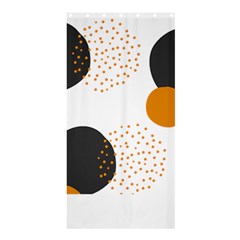 Abstract Circle Pattern T- Shirt Abstract Circle Pattern 3 Shower Curtain 36  X 72  (stall)  by EnriqueJohnson