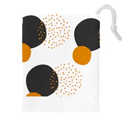 Abstract Circle Pattern T- Shirt Abstract Circle Pattern 3 Drawstring Pouch (4xl) by EnriqueJohnson