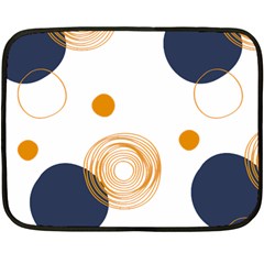 Abstract Circle Pattern T- Shirt Abstract Circle Pattern T- Shirt Fleece Blanket (mini) by EnriqueJohnson