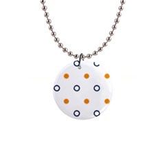 Abstract Dots And Circle Pattern T- Shirt Abstract Dots And Circle Pattern T- Shirt 1  Button Necklace by EnriqueJohnson