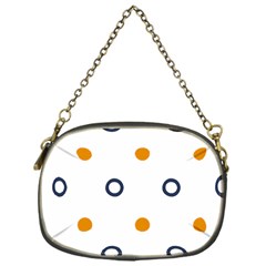 Abstract Dots And Circle Pattern T- Shirt Abstract Dots And Circle Pattern T- Shirt Chain Purse (one Side) by EnriqueJohnson