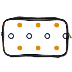 Abstract Dots And Circle Pattern T- Shirt Abstract Dots And Circle Pattern T- Shirt Toiletries Bag (two Sides) by EnriqueJohnson