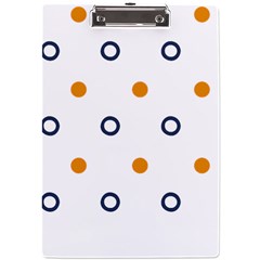 Abstract Dots And Circle Pattern T- Shirt Abstract Dots And Circle Pattern T- Shirt A4 Acrylic Clipboard by EnriqueJohnson