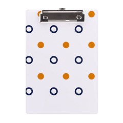 Abstract Dots And Circle Pattern T- Shirt Abstract Dots And Circle Pattern T- Shirt A5 Acrylic Clipboard by EnriqueJohnson