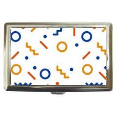 Abstract Dots And Line Pattern T- Shirt Abstract Dots And Line Pattern 4 Cigarette Money Case by EnriqueJohnson