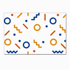 Abstract Dots And Line Pattern T- Shirt Abstract Dots And Line Pattern 4 Postcard 4 x 6  (pkg Of 10) by EnriqueJohnson