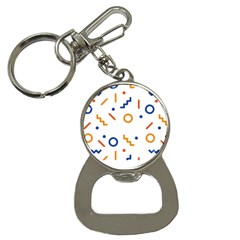 Abstract Dots And Line Pattern T- Shirt Abstract Dots And Line Pattern 4 Bottle Opener Key Chain by EnriqueJohnson