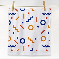 Abstract Dots And Line Pattern T- Shirt Abstract Dots And Line Pattern 4 Face Towel by EnriqueJohnson