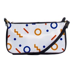 Abstract Dots And Line Pattern T- Shirt Abstract Dots And Line Pattern 4 Shoulder Clutch Bag by EnriqueJohnson